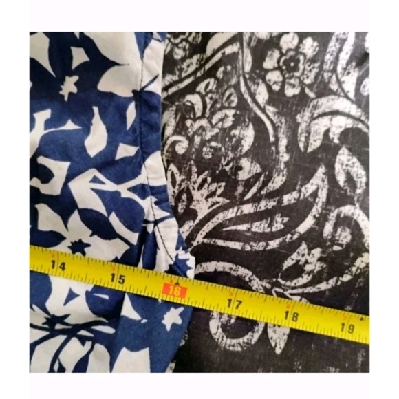 Motherhood Maternity Blue and White Floral Midi Dress - Picture 7 of 8